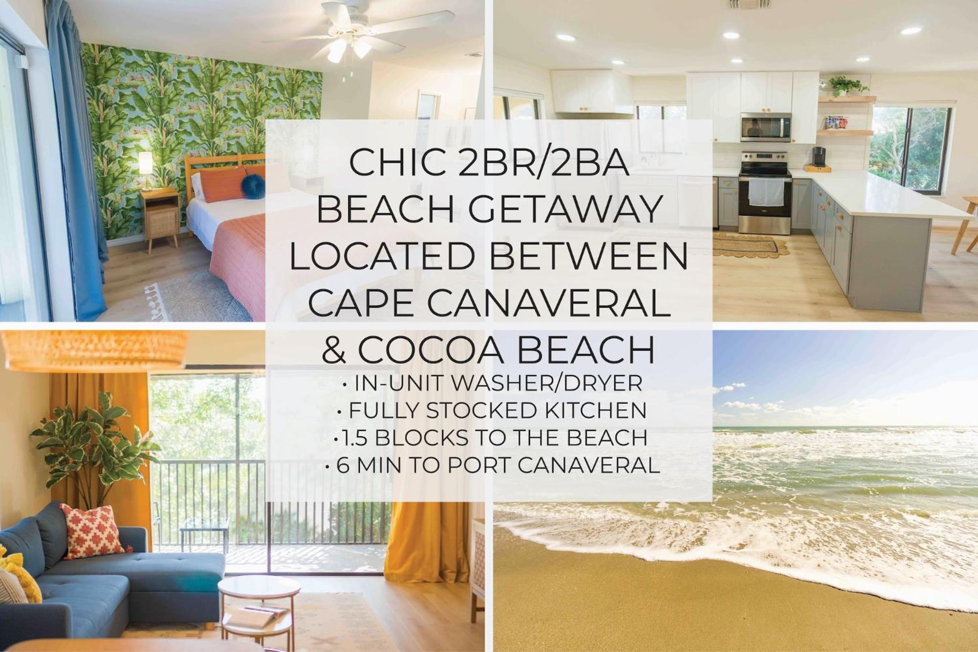 Private Tropical Oasis - Coral Apartment Cape Canaveral